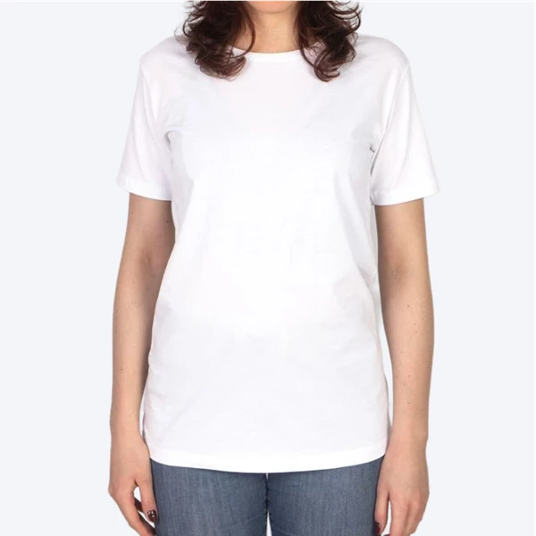 Basic T-shirt Beyaz Renk 1.Kalite