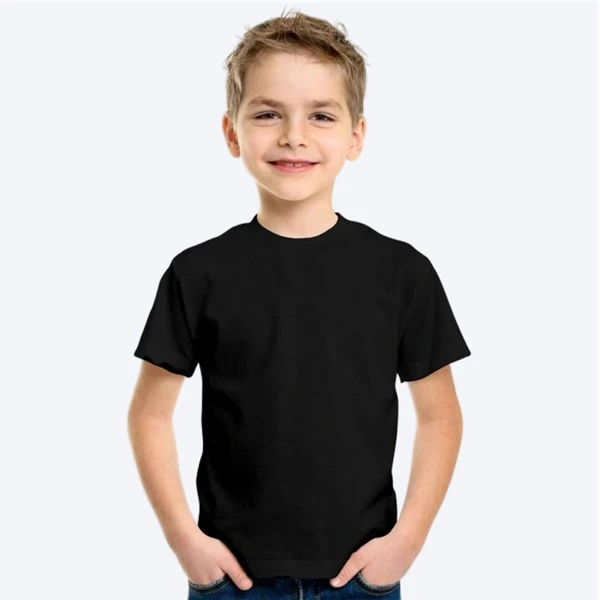 Promosyon Siyah Çocuk Tişört - Kullan At
