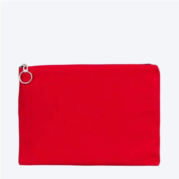 İpad Portföy Çanta Kırmızı (30x21 cm) Astarlı
