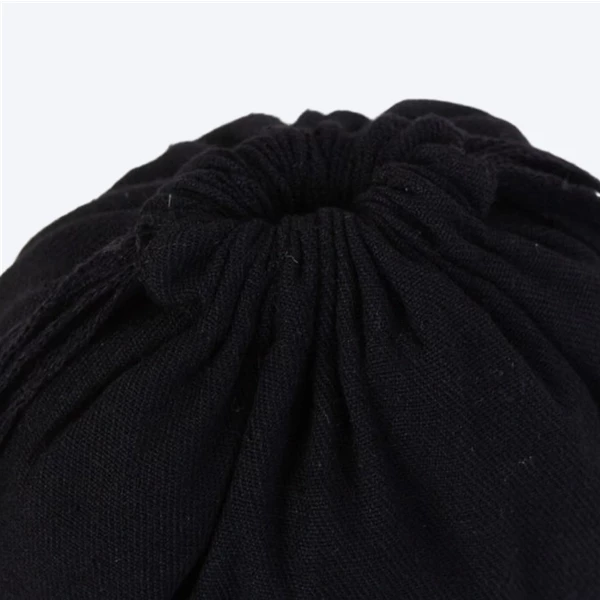Siyah Bez Kese (15,5 x 20 cm)